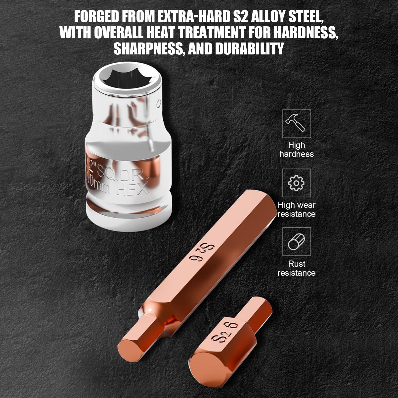 Drill Bits - Набор магнитных сверл для металла, 15