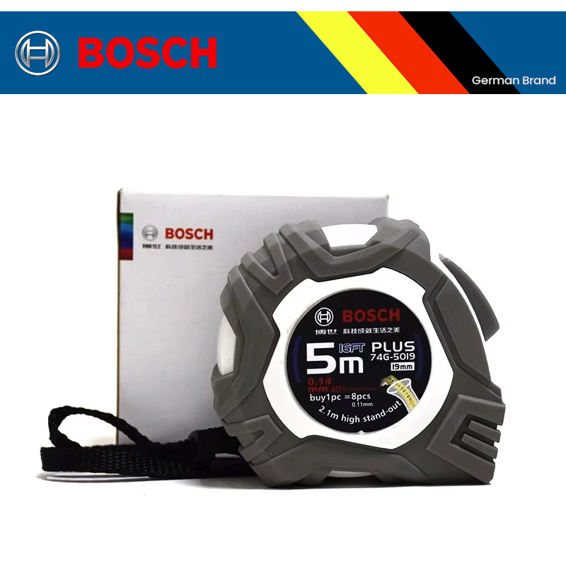 Tape Measure - Рулетка Bosch, выдвижная, гибкая, из нержавеющей