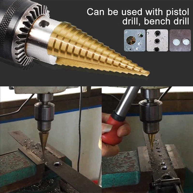 Сверло ступенчатое HSS с прямы – обзор и цена Drill Bits