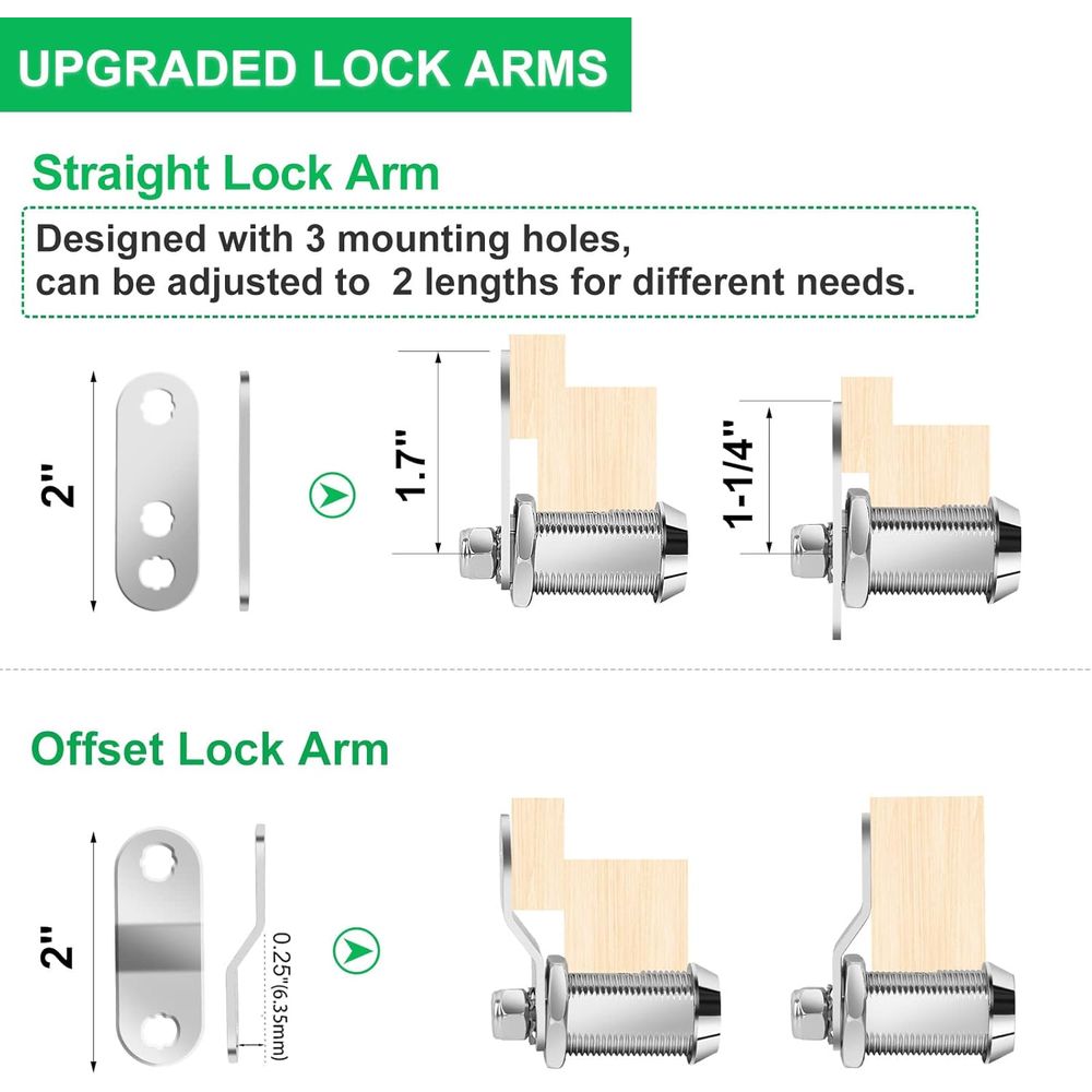 Набор из 5 замков для шкафов с – обзор и цена Door Lock