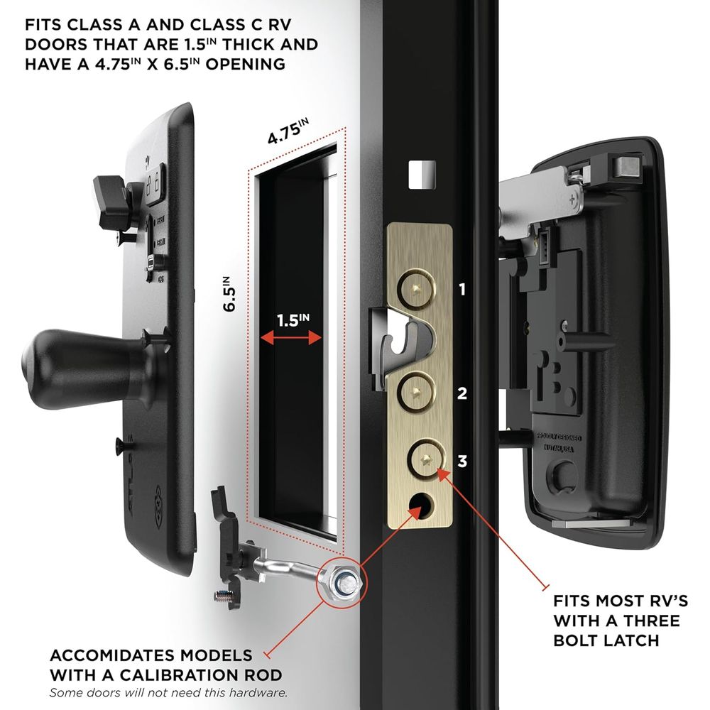 Замок двери для автодомов клас – обзор и цена Door Lock